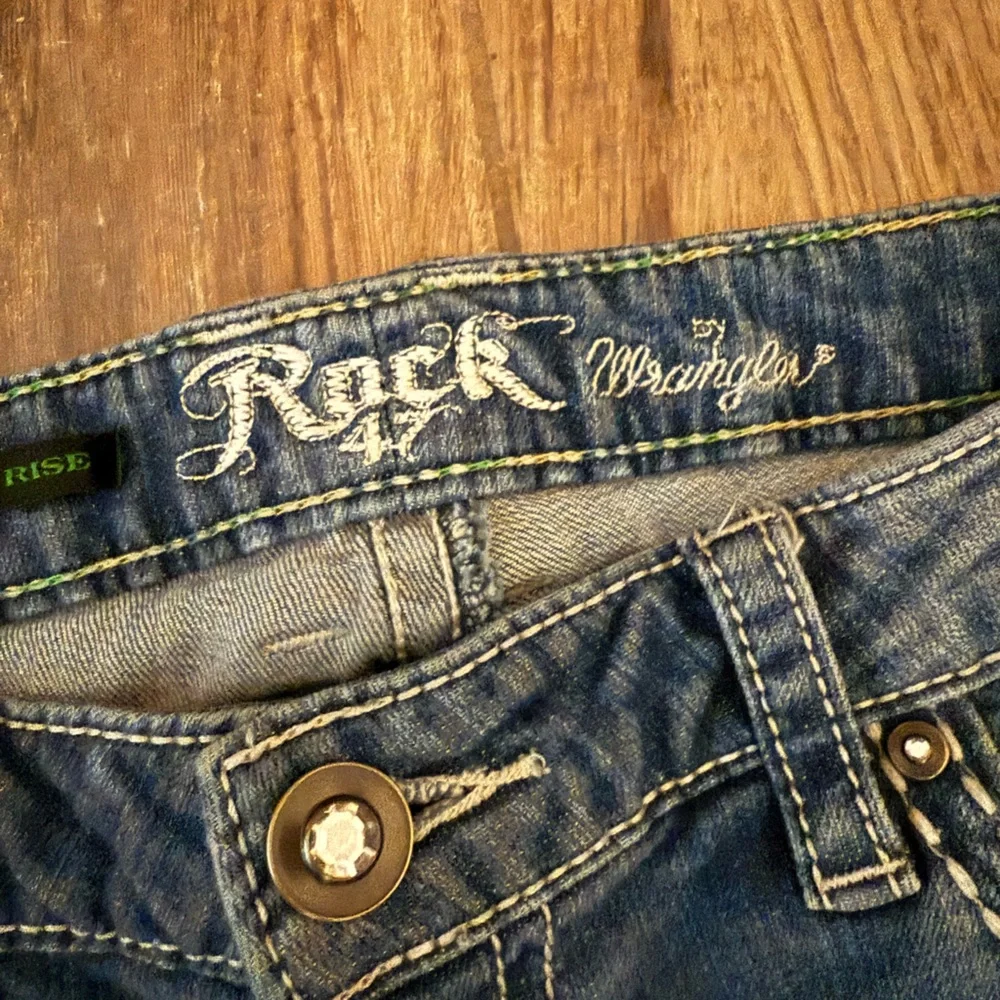 Wrangler Rock 47 Ultra Low Rise Bootcut Jeans